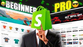 Design Your Shopify Store From Beginner to Pro 2024 | Complete Tutorial