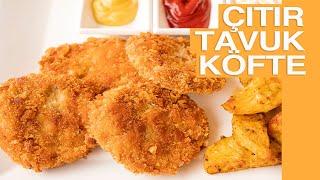 Kaşar Dolgulu Çıtır Tavuk Köftesi | Kaşarlı Nugget Tarifi | Nasıl Yapılır ?