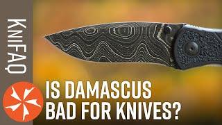 KnifeCenter FAQ #131: Is Damascus Steel Good?