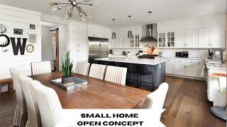 Small Home Open Concept Home Decor & Home Design| And Then There Was Style