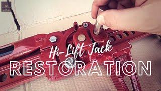 How To Restore A Hi-Lift Jack - COMPLETE TEAR DOWN, RESTORATION AND RE-BUILD!