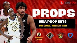 NBA Player Props Today Tuesday 3/11 | NBA Best Bets on Underdog & PrizePicks Tuesday March 11th