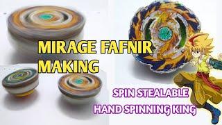 How to make Mirage fafnir Nothing 2s with cardboard / Making Mirage Fafnir Beyblade with Cardboard 