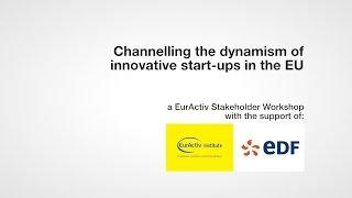 Channelling the dynamism of innovative start-ups in the EU