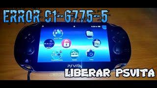 PSVita "solución" error c1-6775-5 tutorial + liberar psvita para todas las versiones