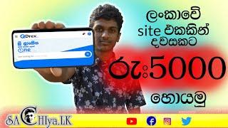 How to earn online money easily in sinhala | qdrex | sachiya Lk