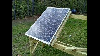 DIY Small Solar Backup Power Supply