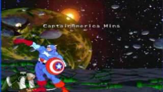 Captain America in Survival Mode in MUGEN