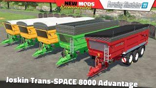 FS22 | Joskin Trans-SPACE 8000 Advantage - Farming Simulator 22 New Mods Review 2K60