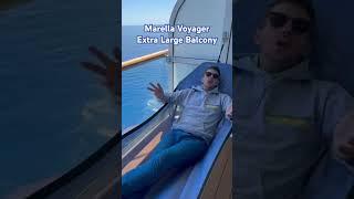 EXTRA LARGE BALCONY On Marella Voyager With A Hammock! #MarellaCruises