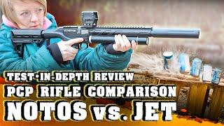 Umarex NOTOS CRK .22 carbine and Hatsan JET PCP Air Rifle | REVIEW and COMPARISON