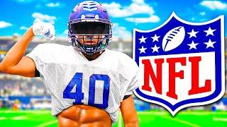 1 MORE DAY UNTIL MY PRO FOOTBALL DEBUT!!! (INSANE)