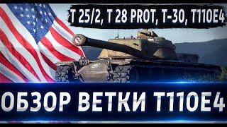 Обзор ветки T110E4. От T25/2 к топу️ Ветка тяжелых танков!!!