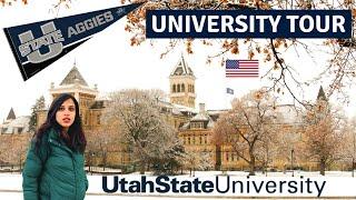 Welcome To The Utah State University - Campus Tour | Public University in America | USU Logan Aggies