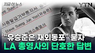 국감서 논란된 유승준 '비자 발급'...주LA총영사 "적법 맞다" [지금이뉴스] / YTN