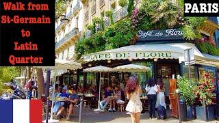 PARIS : Walk from Saint-Germain des Prés to Latin Quarter