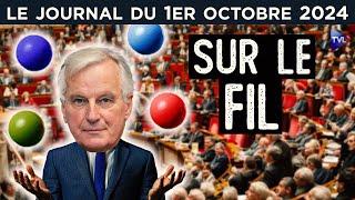 Barnier : la France au bord du précipice - JT du mardi 1er octobre 2024