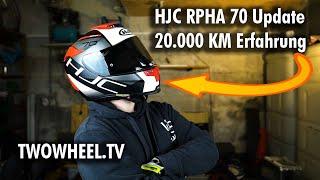 Erfahrung HJC RPHA 70 nach 20 000km Motorradhelm Test Deutsch