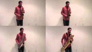 Zelda: Link's Awakening - Overworld Theme Saxophone Quartet