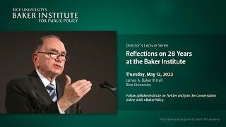 Reflections on 28 Years at the Baker Institute