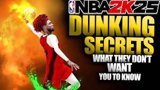 NBA 2K25 DUNKING SECRETS | GET MORE CONTACT DUNKS  &  MASTER PRO-STICK DUNKING EASY