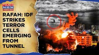 IDF Strikes Terror Cell Emerging From Tunnel| Deadly Drone Attack In Rafah| Onslaught On Cam| Watch