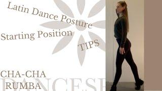Rumba / Cha-cha Forward Walk - STARTING POSITION