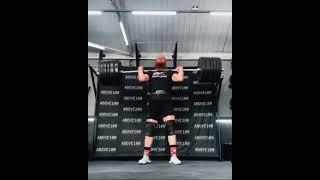 175kg clean and jerk