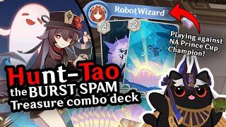 Spamming Hu Tao burst with TREASURE!! | Kuki Shinobu Hu Tao Yaoyao deck guide | Genshin Impact TCG