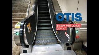 Otis escalator at Braddel MRT Station ( Exit A )