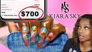 $700 Kiara Sky Unboxing !  | Nail Supply Haul