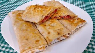 Lavaşdan Çox Asan Qəlyanaltı Resepti (Yemək Reseptləri)