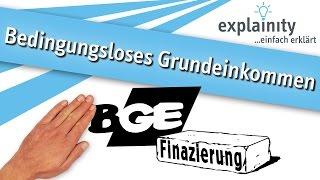 Bedingungsloses Grundeinkommen einfach erklärt (explainity® Erklärvideo)