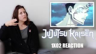 JUJUTSU KAISEN 1X02 "FOR MYSELF" REACTION