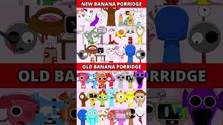 NEW banana porridge VS OLD banana porridge ? *MIX VERSION*