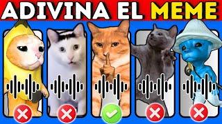 Adivina El Meme Por La CanciónEdición GATOSGato Chipi ChipiGato BananaGato PitufoGato Mewing