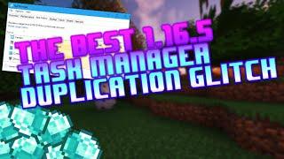 Minecraft 1.16.5 100% Success Rate Task Manager Dupe (Better Than The Cog-Dupe)