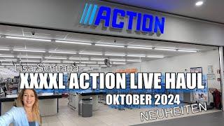 XXXL ACTION LIVE HAUL | OKTOBER 2024 | HALLOWEEN DEKO | WEIHNACHTSDEKO |  NEUHEITEN