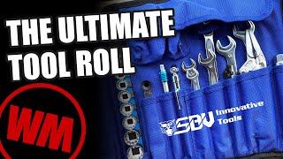 Complete Motorcycle Tool Roll Kit for Touring and Travel