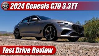 2024 Genesis G70 Sport Prestige RWD: Test Drive Review