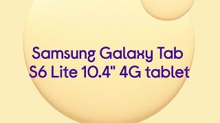 Samsung Galaxy Tab S6 Lite 10.4” 4G Tablet - 64 GB, Oxford Grey - Quick Look