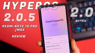 HyperOS 2.0 Hotfix for Redmi Note 10 Pro Review