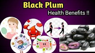 Black Plum Jamun Health Benefits