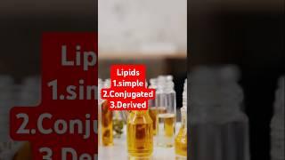 Lipids | #lipidsbiochemistry #shorts #selflessacademy