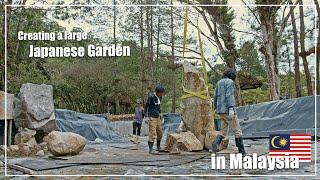 (Pro.66 - Ep.1) Going Abroad! Professional Japanese Gardeners create a  Japanese garden in Malaysia