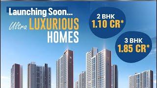 Touring A 2 Bhk Flat in Thane w 15 Min From Thane Railway station 32 Acer project Possein 2023 Dec