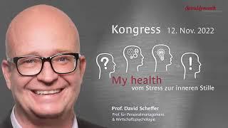 My health - der Referent David Scheffer