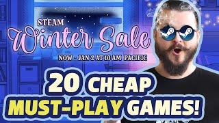 Steam WINTER SALE 2024! 20 Cheap Must-Play games with Huge discounts!