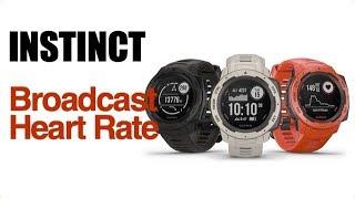 How To Broadcast Heart Rate From Garmin Instinct to GPSMAP 66st