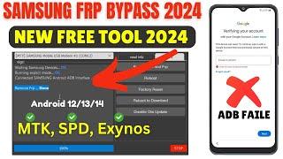 SAMSUNG FRP BYPASS NEW 2024 | ANDROID 12/13/14 UNLOCK | NEW ONE CLICK UNLOCK TOOL 2024